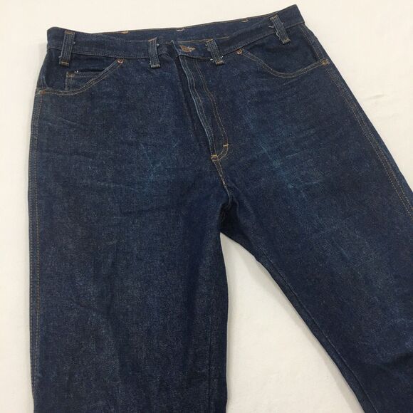 Vtg FIVE BROTHERS DAKOTA Jean Men 38x32 Boot Cut Dark Wash USA Rodeo Cowboy West - Picture 6 of 16